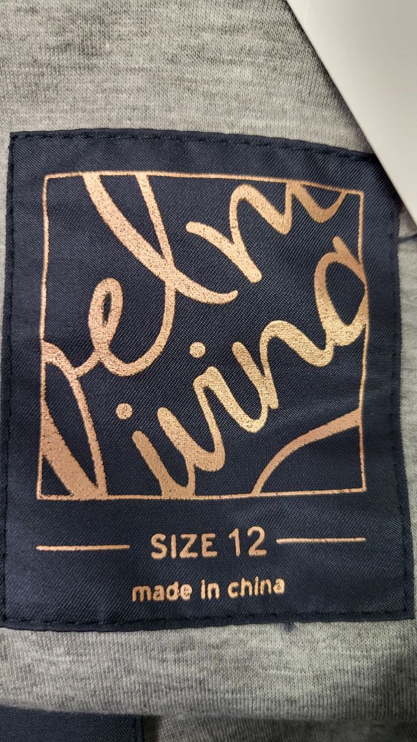 Elm Navy/Gold Foil Cross Vest (12)