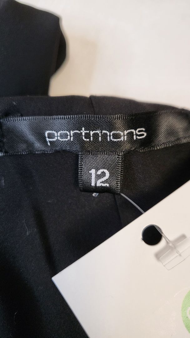 Portmans Black Vest Dress (12)