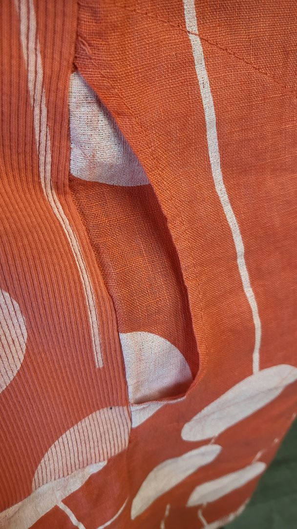 Simply Linen Print Linen Dress (12-14)