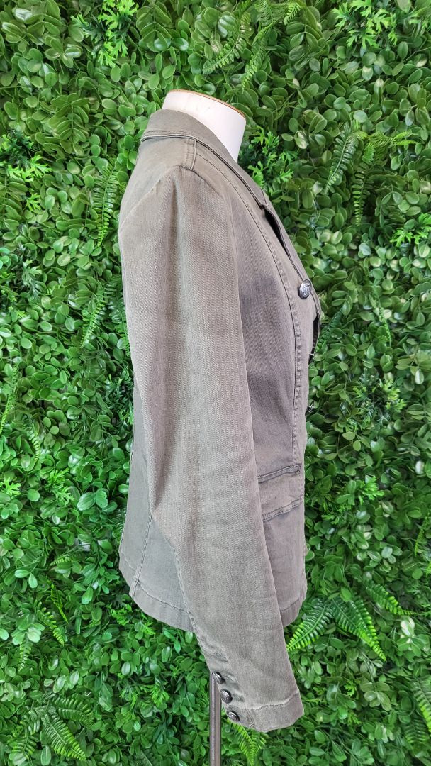 Just Jeans Khaki Denim Blazer (12)