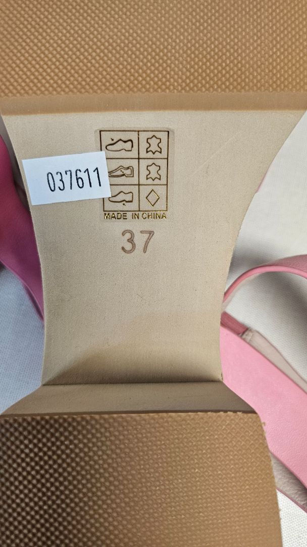 Andrea Biani Pink Platform Sandal New (37)