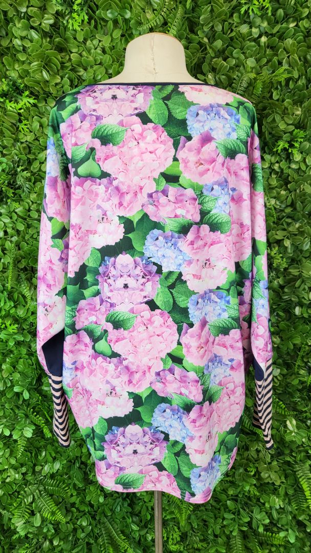 Charlo Floral X Print Top (14)