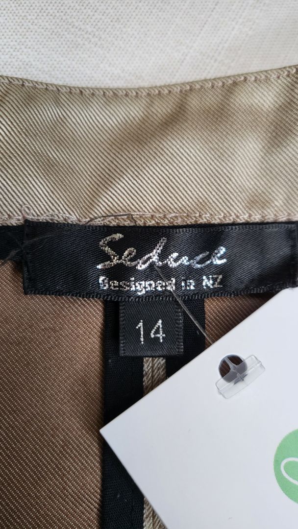 Seduce Beige Dress Blazer (14)