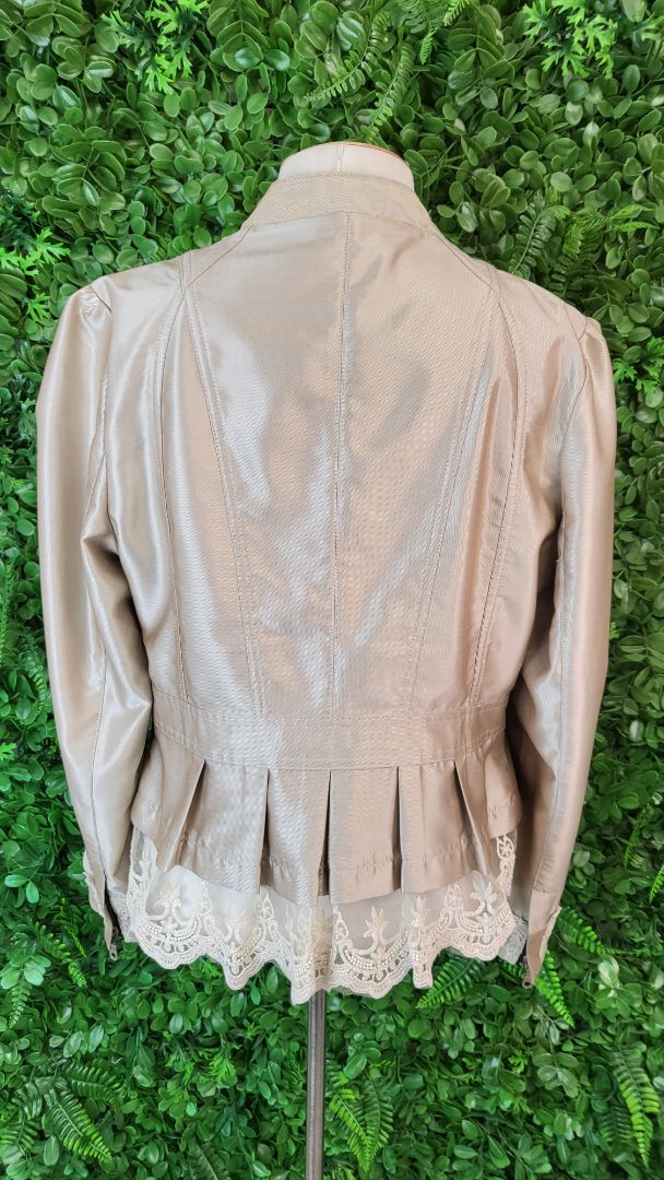 Seduce Beige Dress Blazer (14)