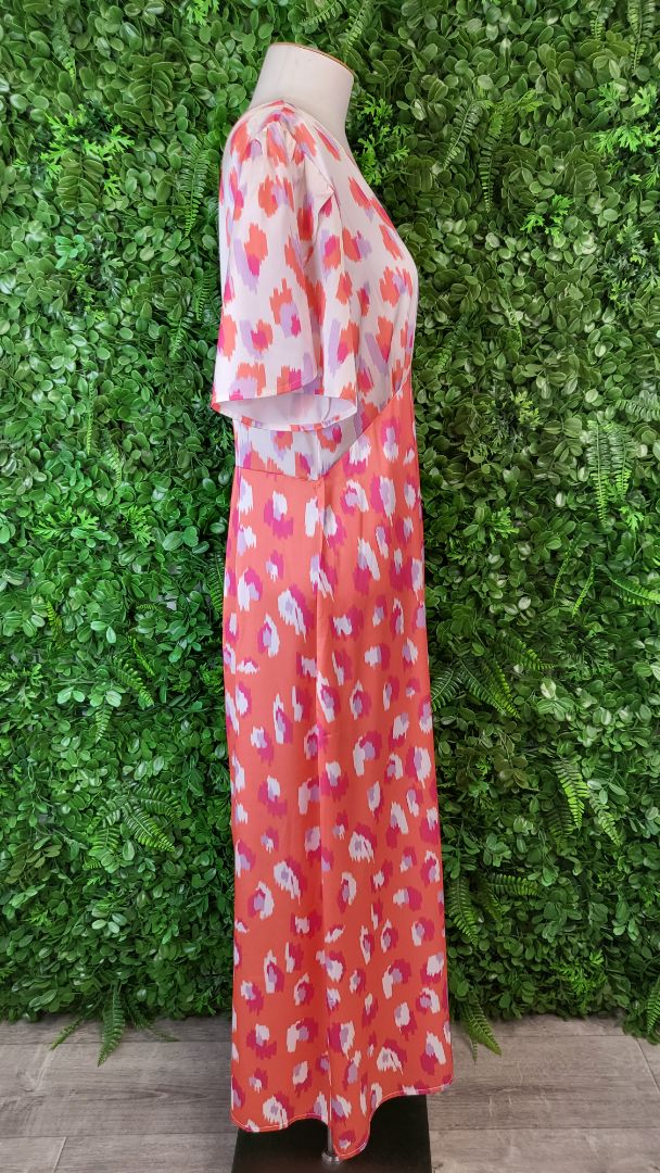 St Germaine Print Sateen Maxi BNWT (12)