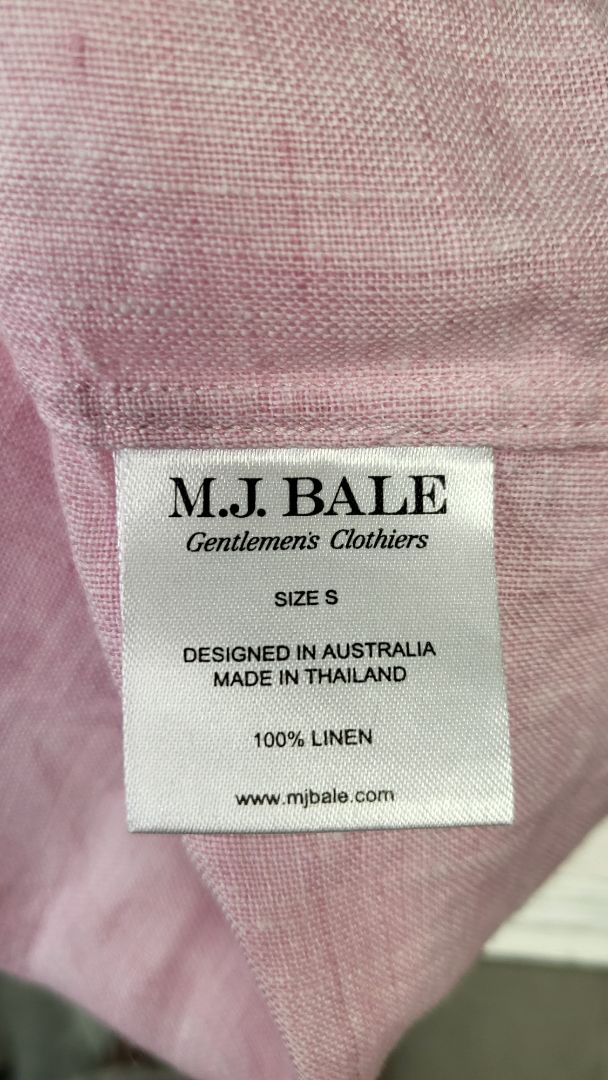 MJB Pink Linen Shirt (10)