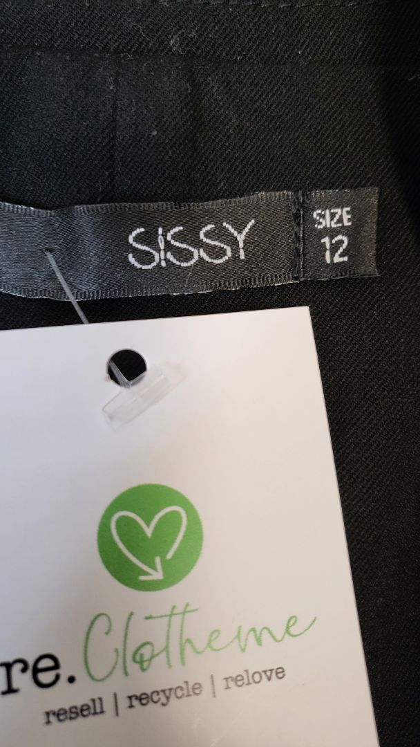 Sissy Black Vest Waistcoat (12)