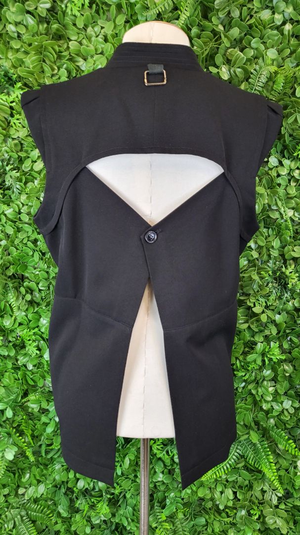 Sissy Black Vest Waistcoat (12)