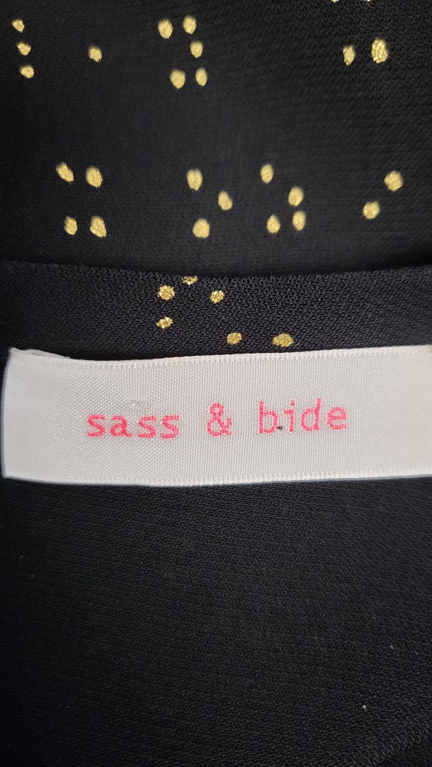 Sass & Bide Print Drop Hem Dress (8)