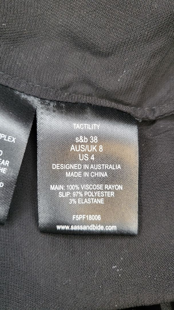 Sass & Bide Print Drop Hem Dress (8)