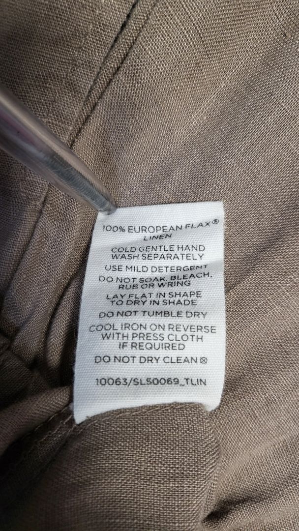 Glassons Taupe Linen Skirt (12)