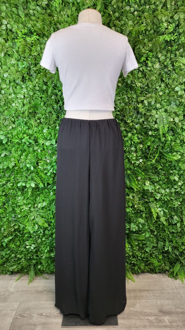 MSGlamour Black Split Leg Pant BNWT (18)