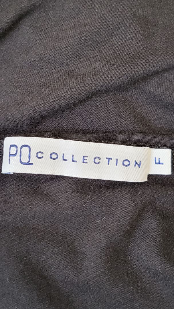 PQ Collection Black Oversized Dress OFSM