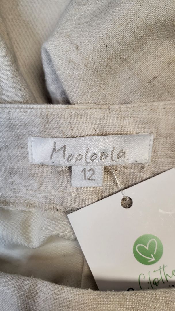 Mooloola Oat Linen Blend Dress Pant (12)