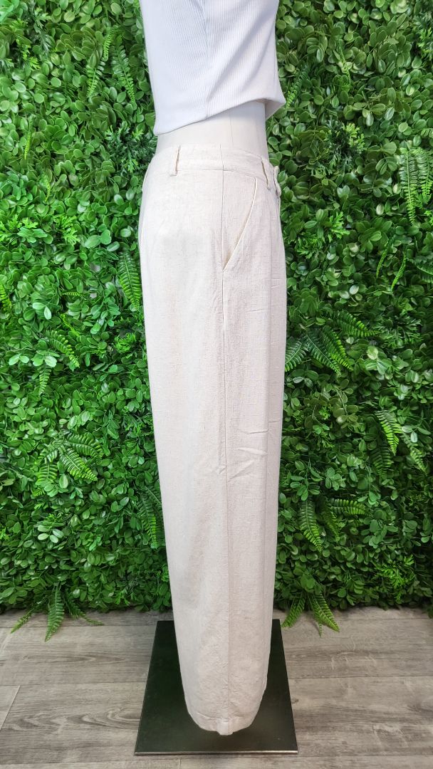 Mooloola Oat Linen Blend Dress Pant (12)
