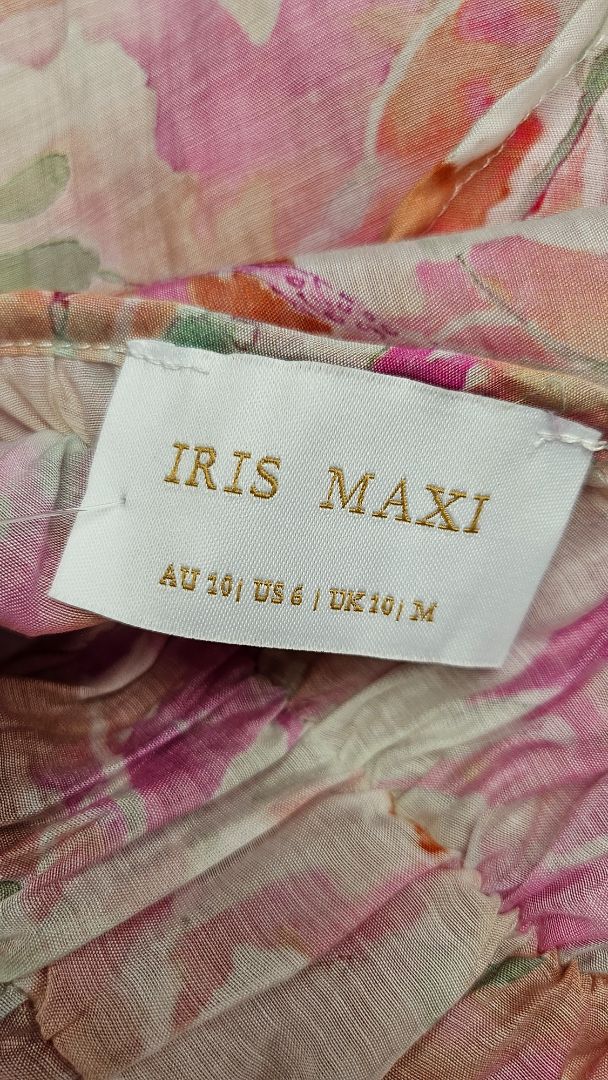 Iris Maxi Blossom Floral Blouse (10-12)