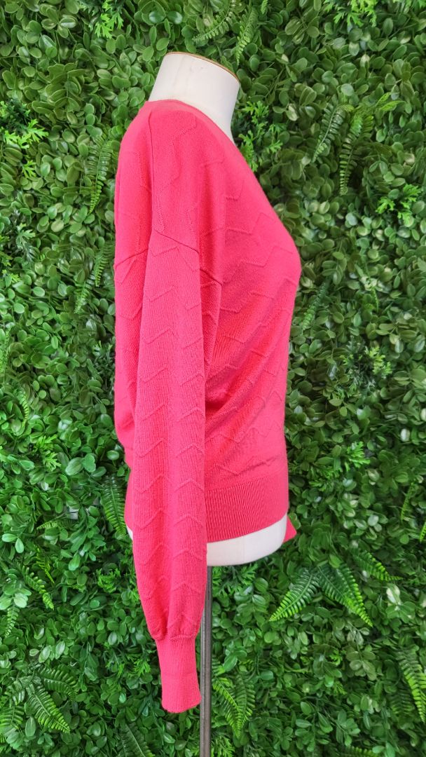 Garcia Pink V-neck Jumper (10-12)