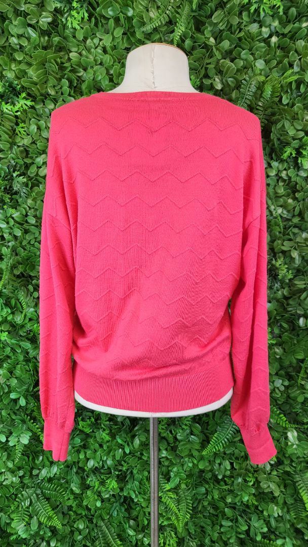 Garcia Pink V-neck Jumper (10-12)