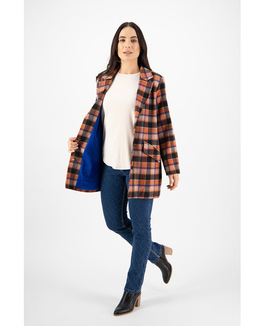 Vassalli Check Carnival Blazer/Coat (18)
