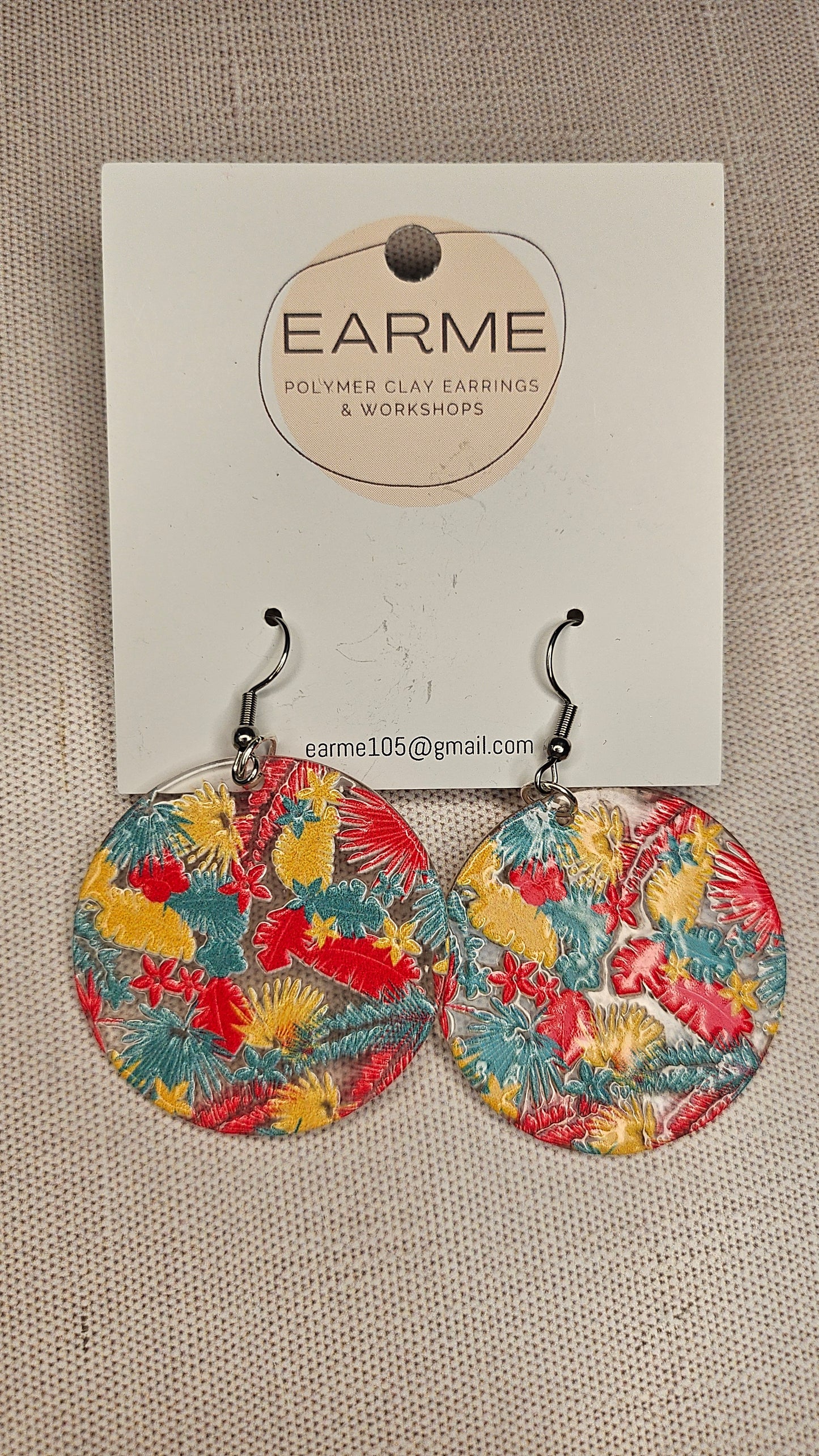 Earme Tropical Earrings BNWT