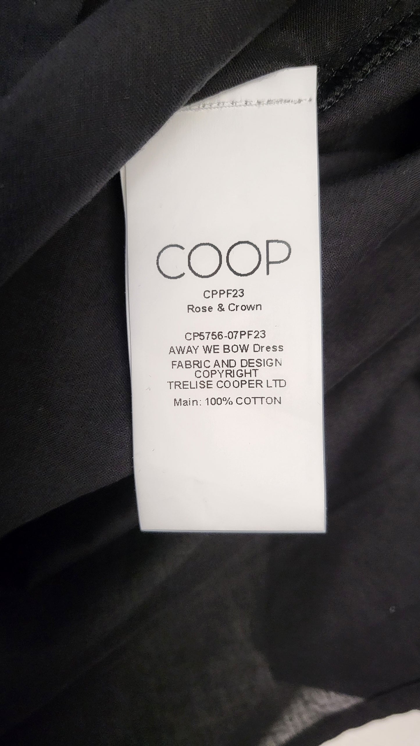 Coop Pink and Black Away We Bow Dress BNWT (10)