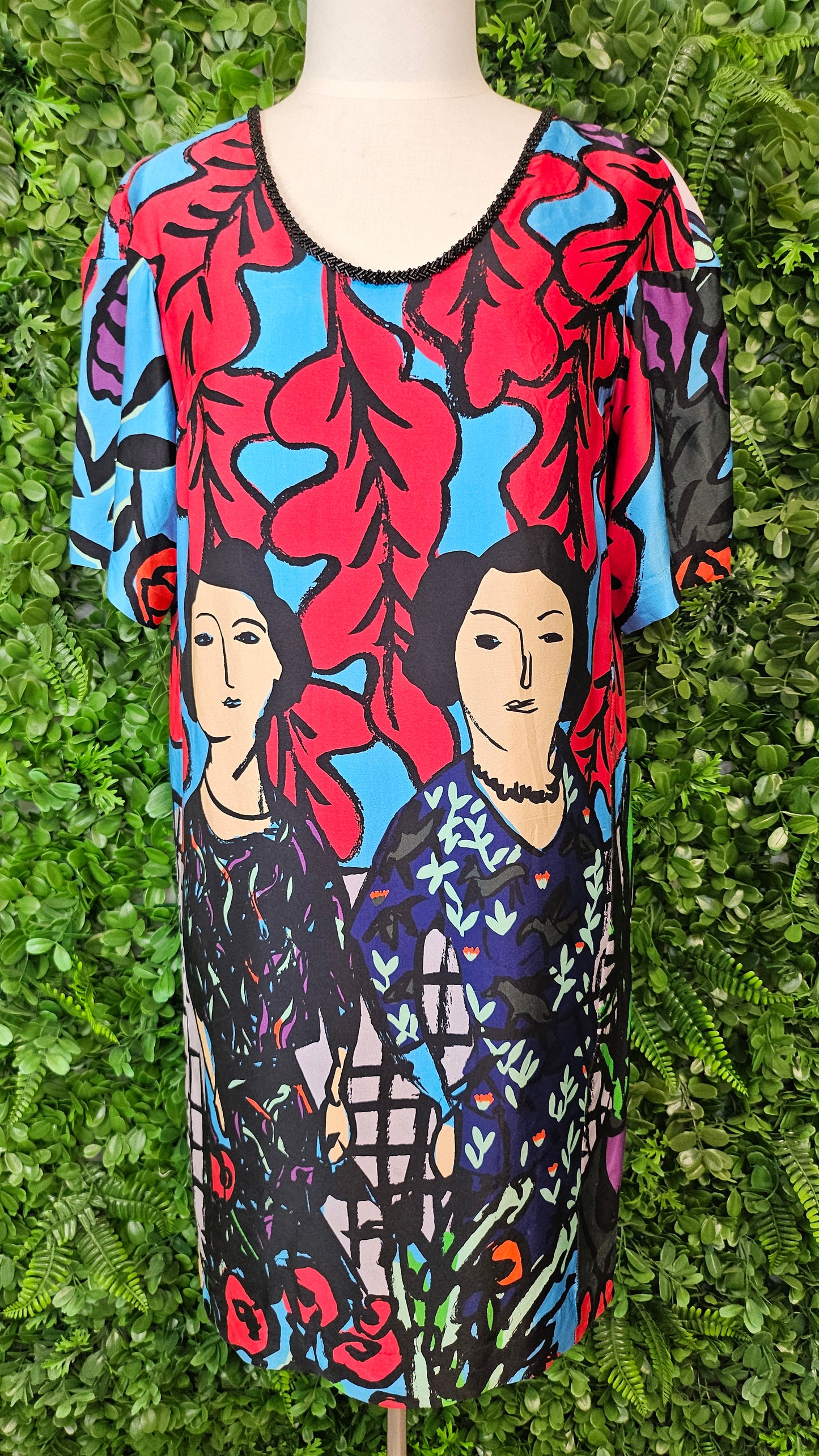 Trelise Cooper Multi Life In Painting Dress (8-10)