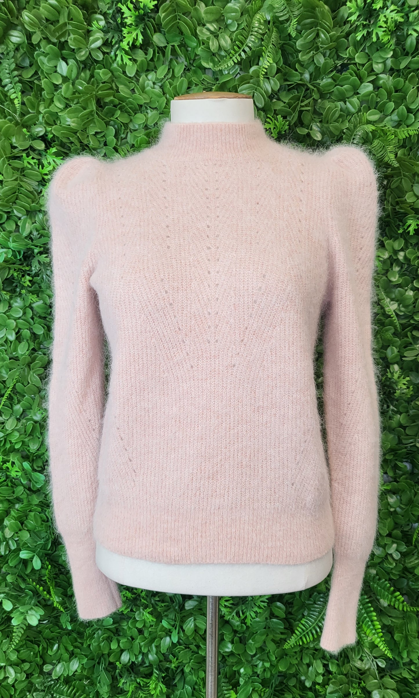 Unknown Blush High Neck Knit (8)