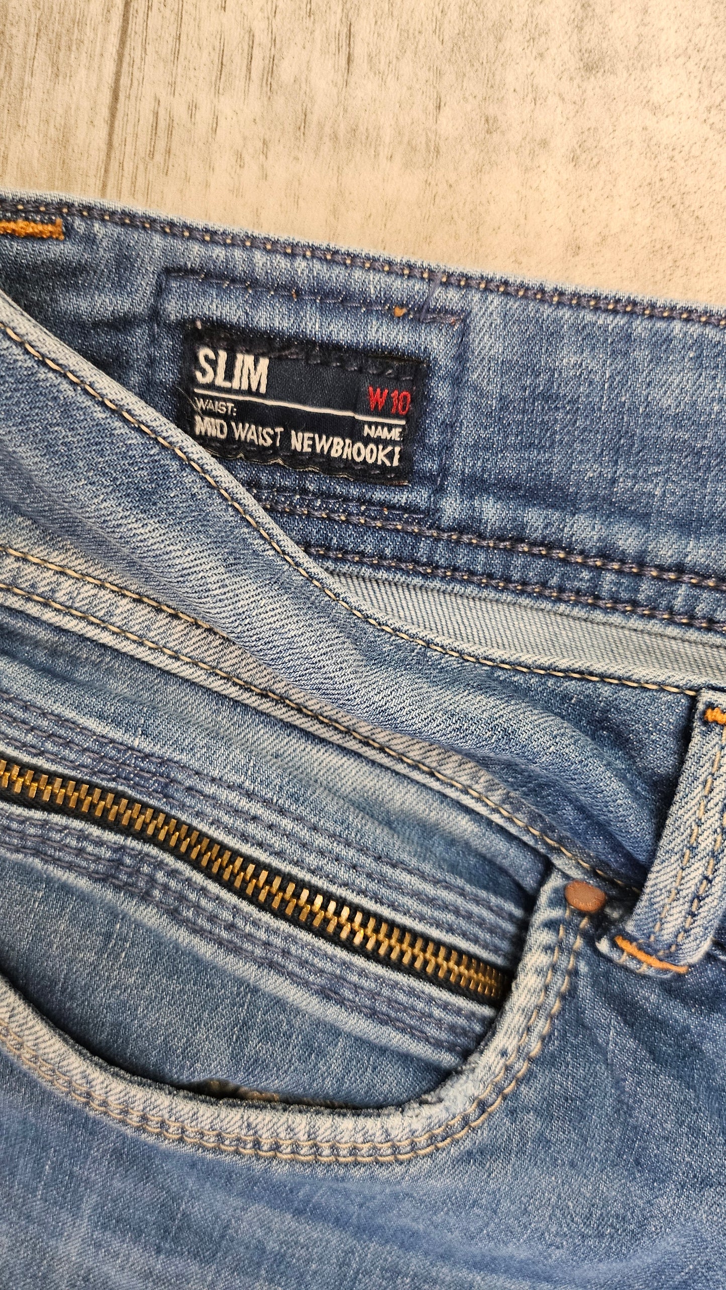 Pepe Mid Blue Slim Fit Jean (10-12)