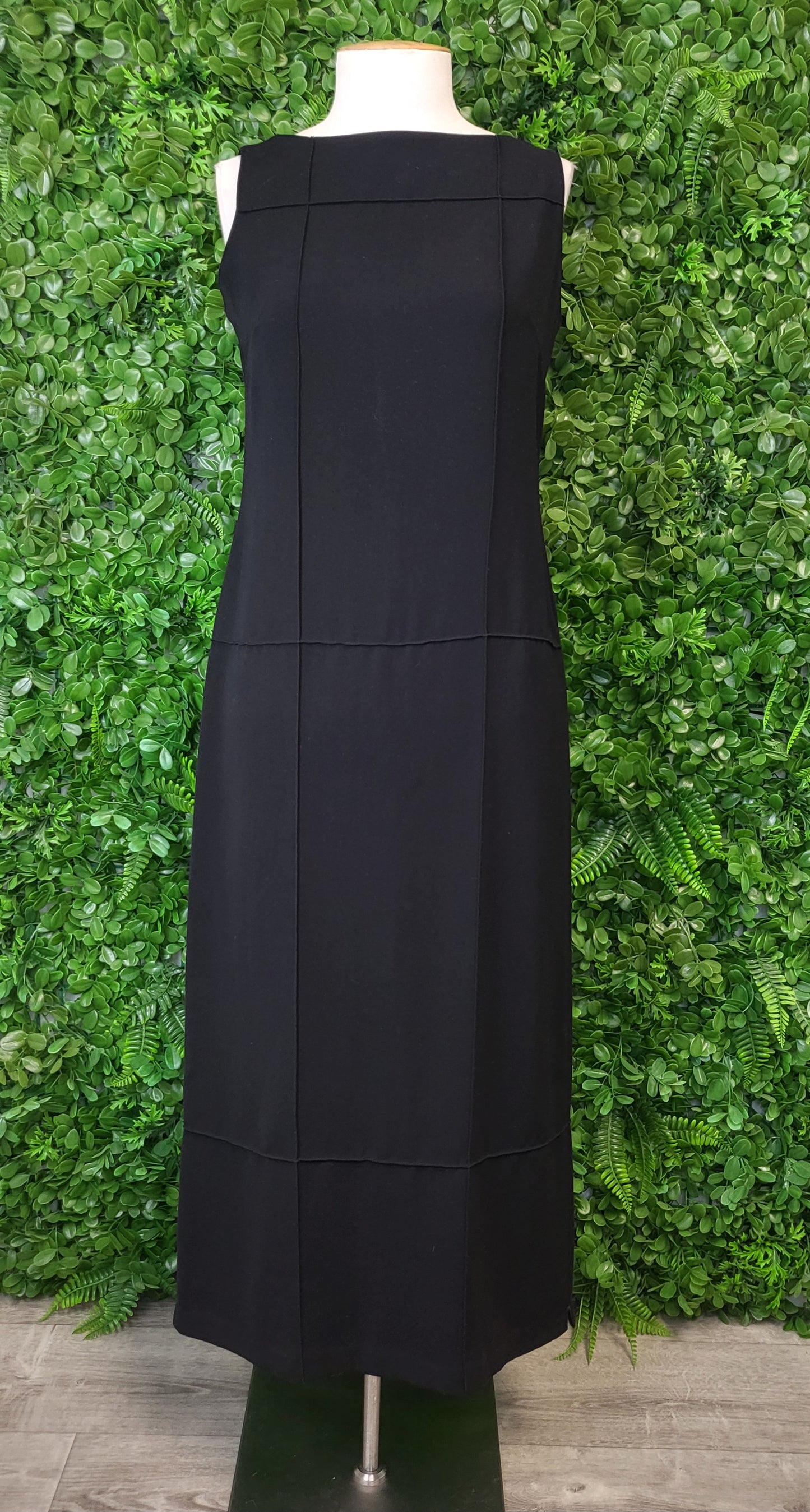 Mysheros Black Sleeveless Dress (10)