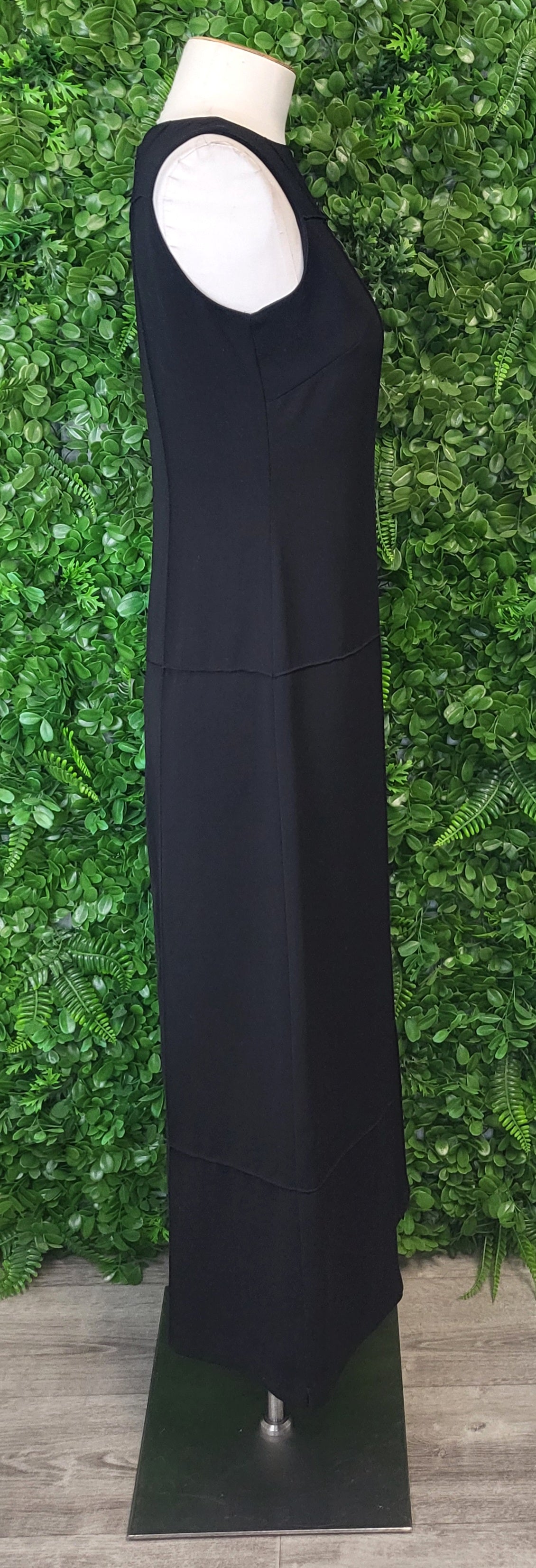 Mysheros Black Sleeveless Dress (10)