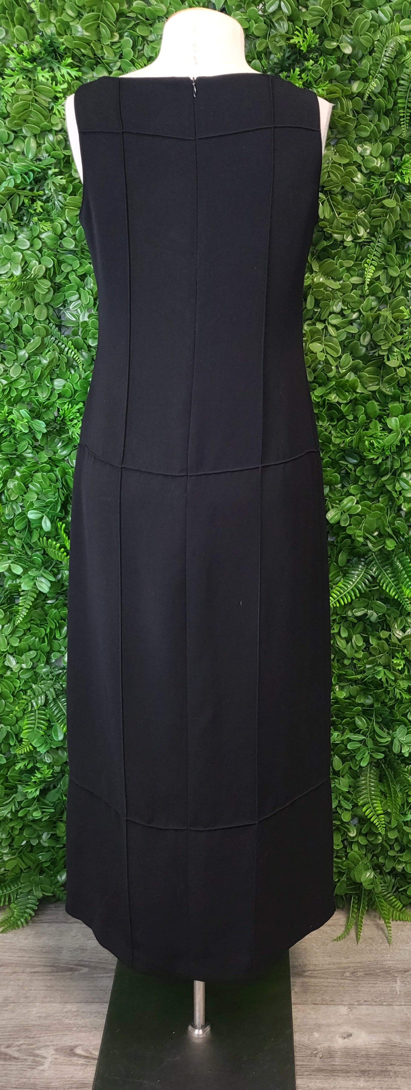 Mysheros Black Sleeveless Dress (10)