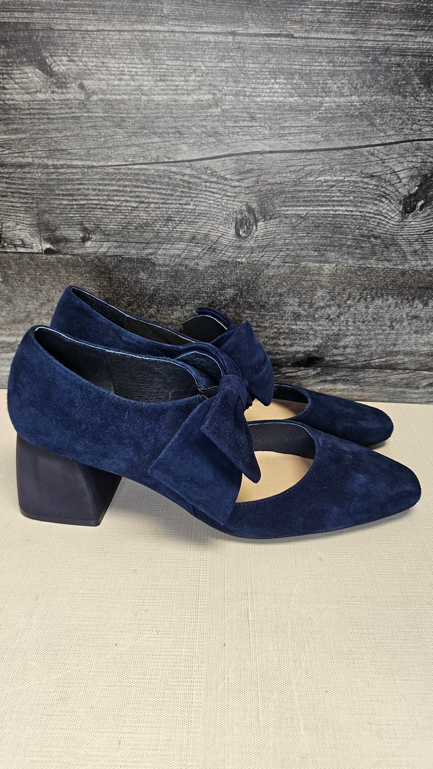 Django & Juliette Navy Misha Heels (40)