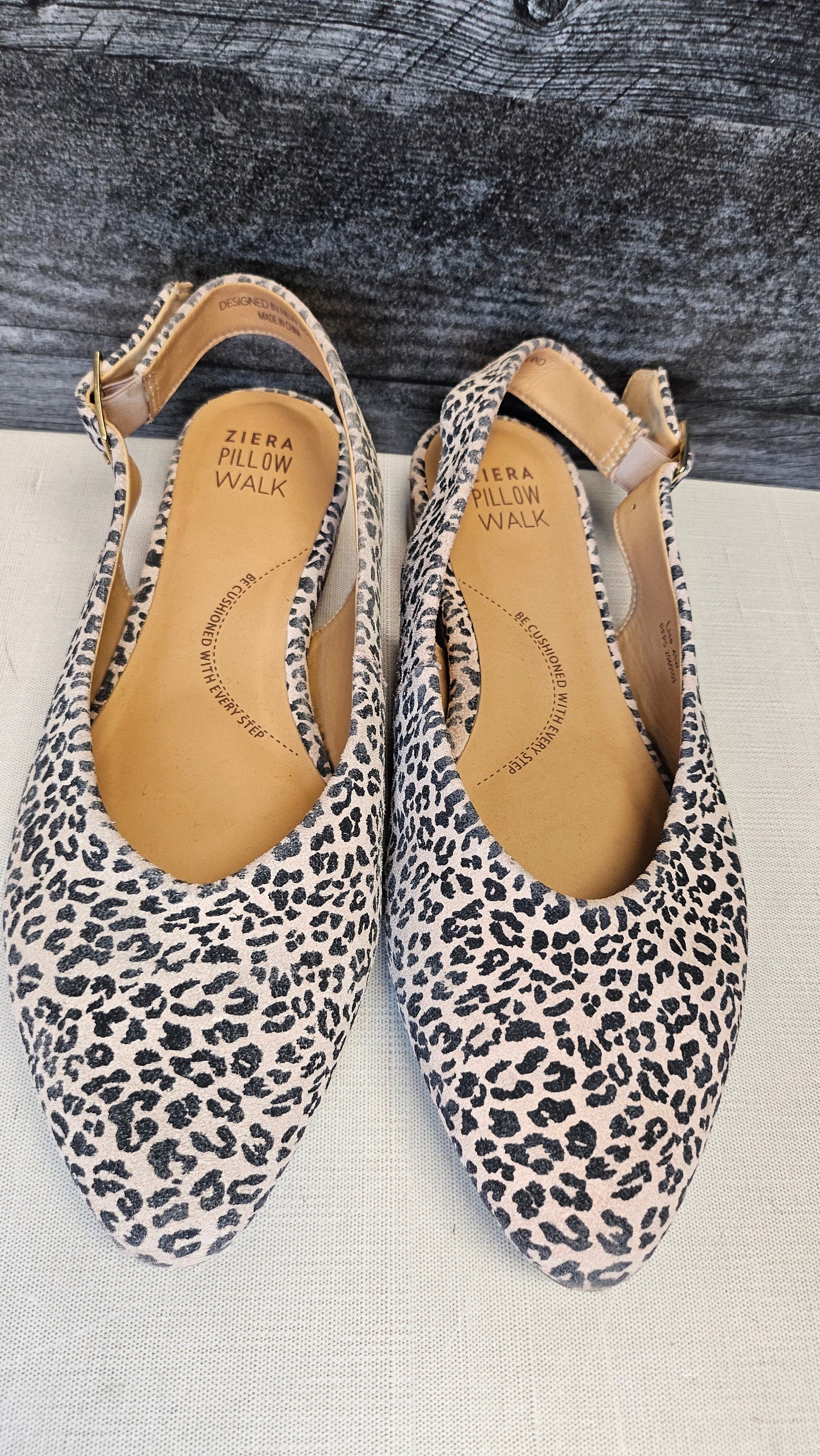 Zierra Slingback Animal Flat (41)