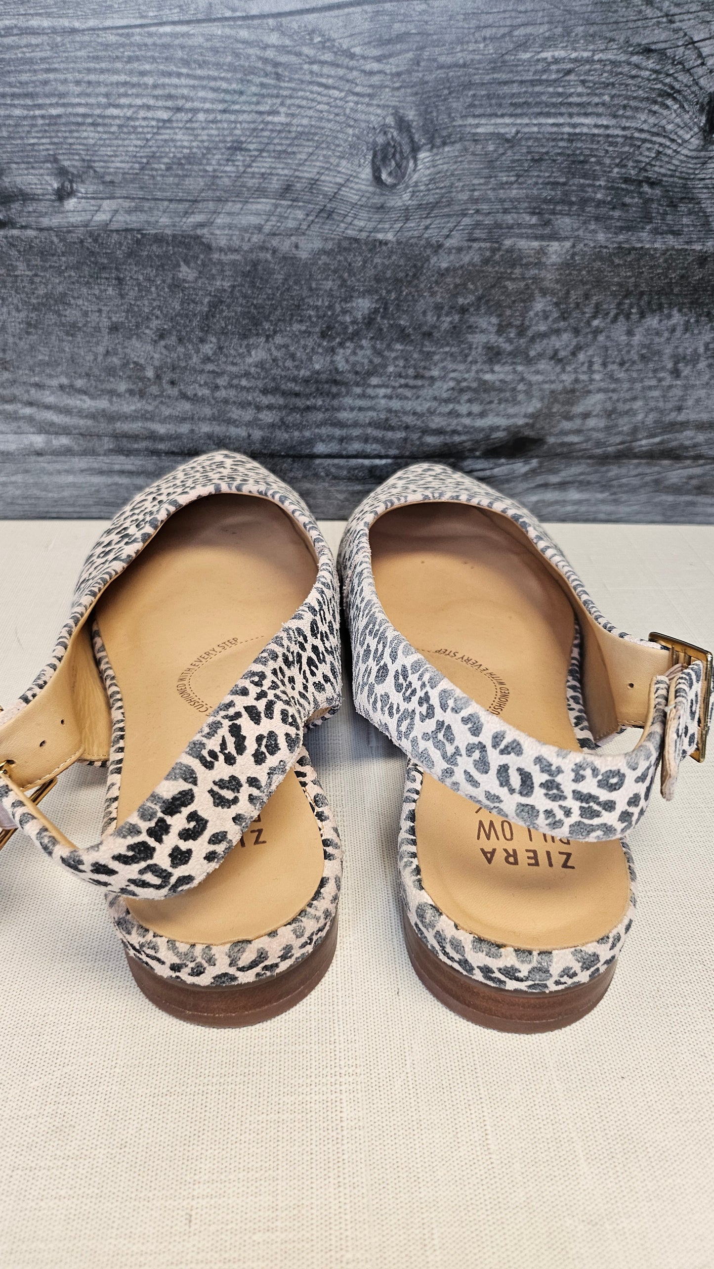 Zierra Slingback Animal Flat (41)