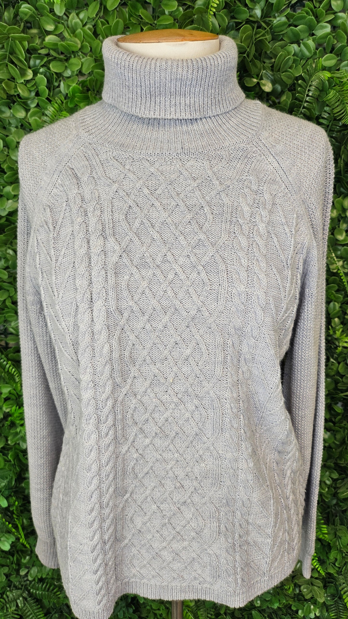 Ida The Label Grey Cable Knit BNWT (12)