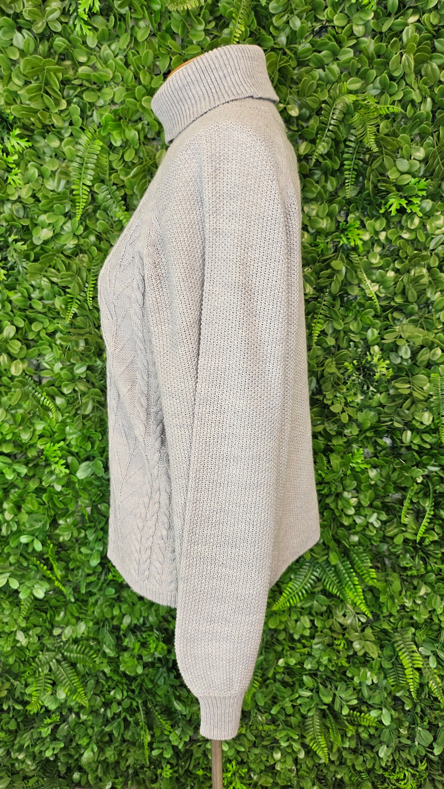 Ida The Label Grey Cable Knit BNWT (12)