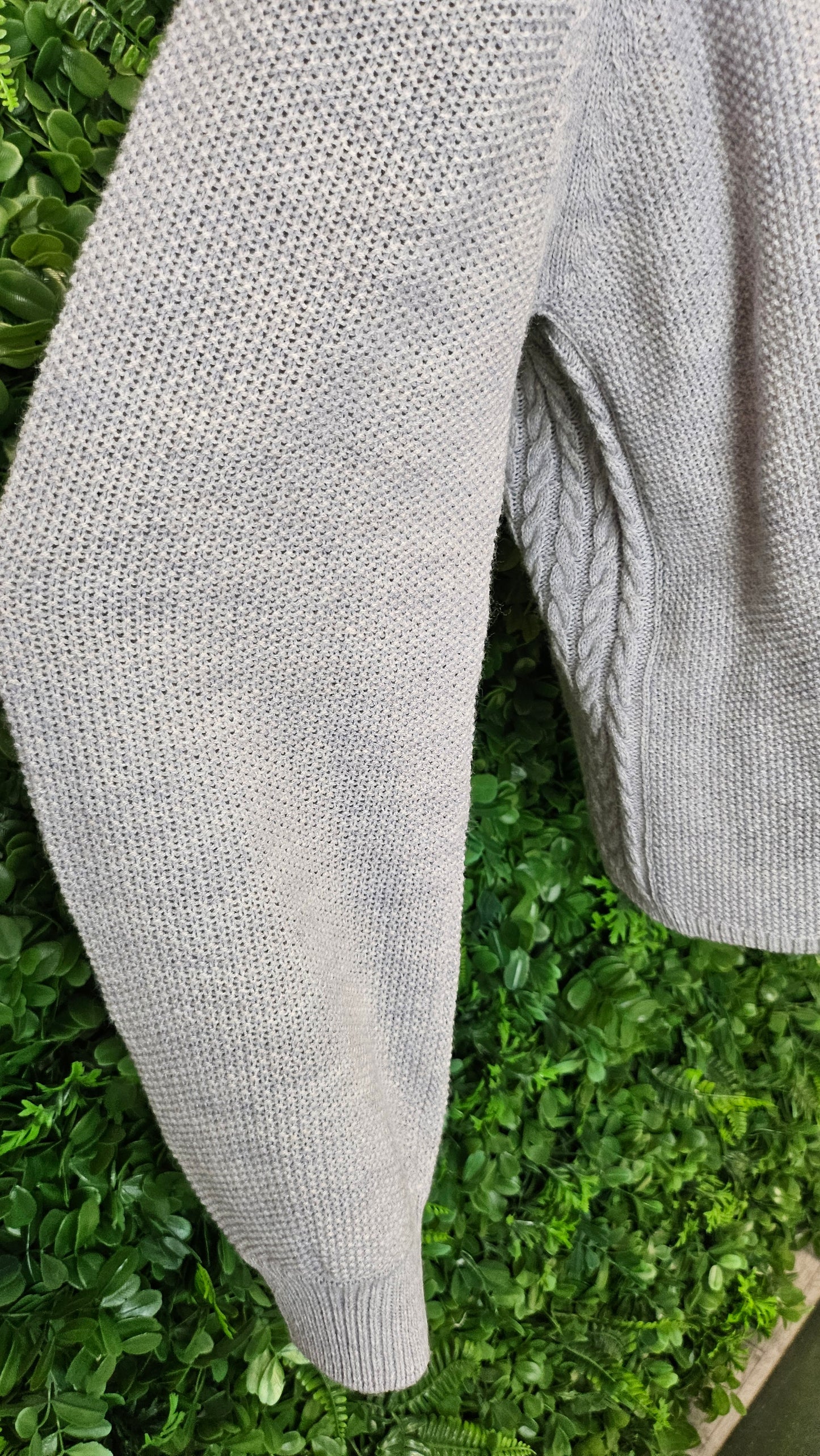 Ida The Label Grey Cable Knit BNWT (12)