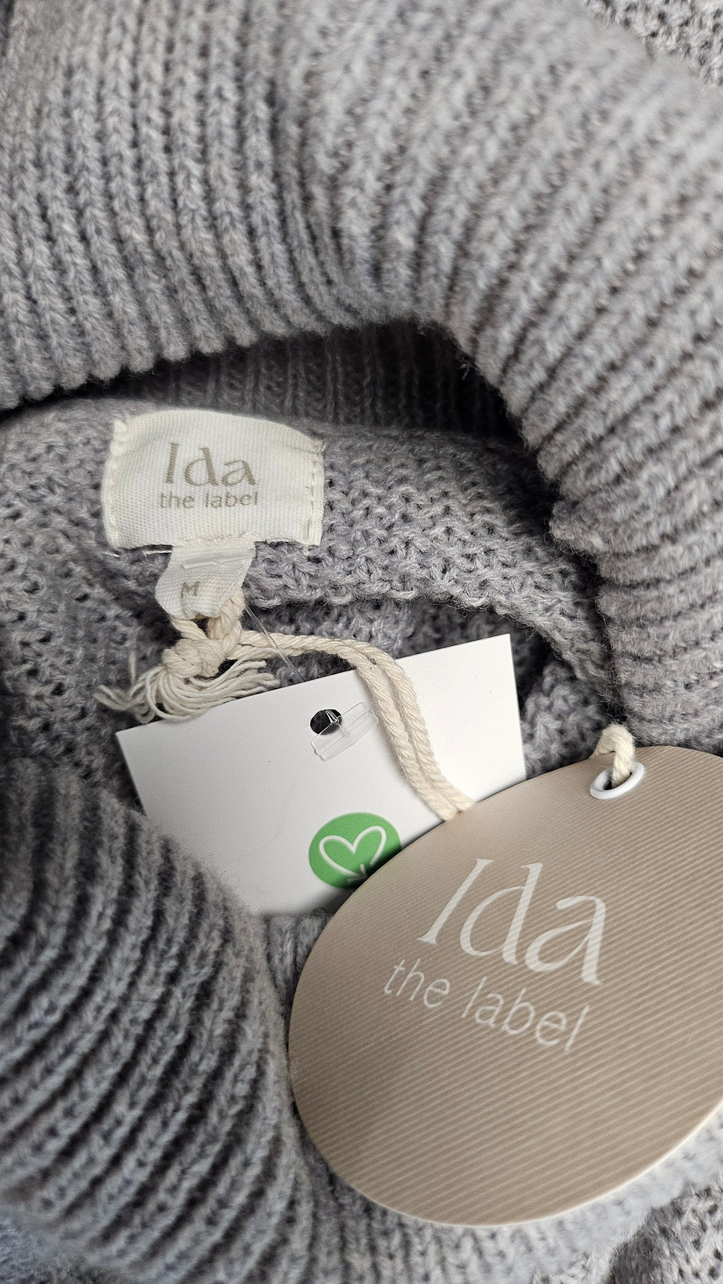 Ida The Label Grey Cable Knit BNWT (12)
