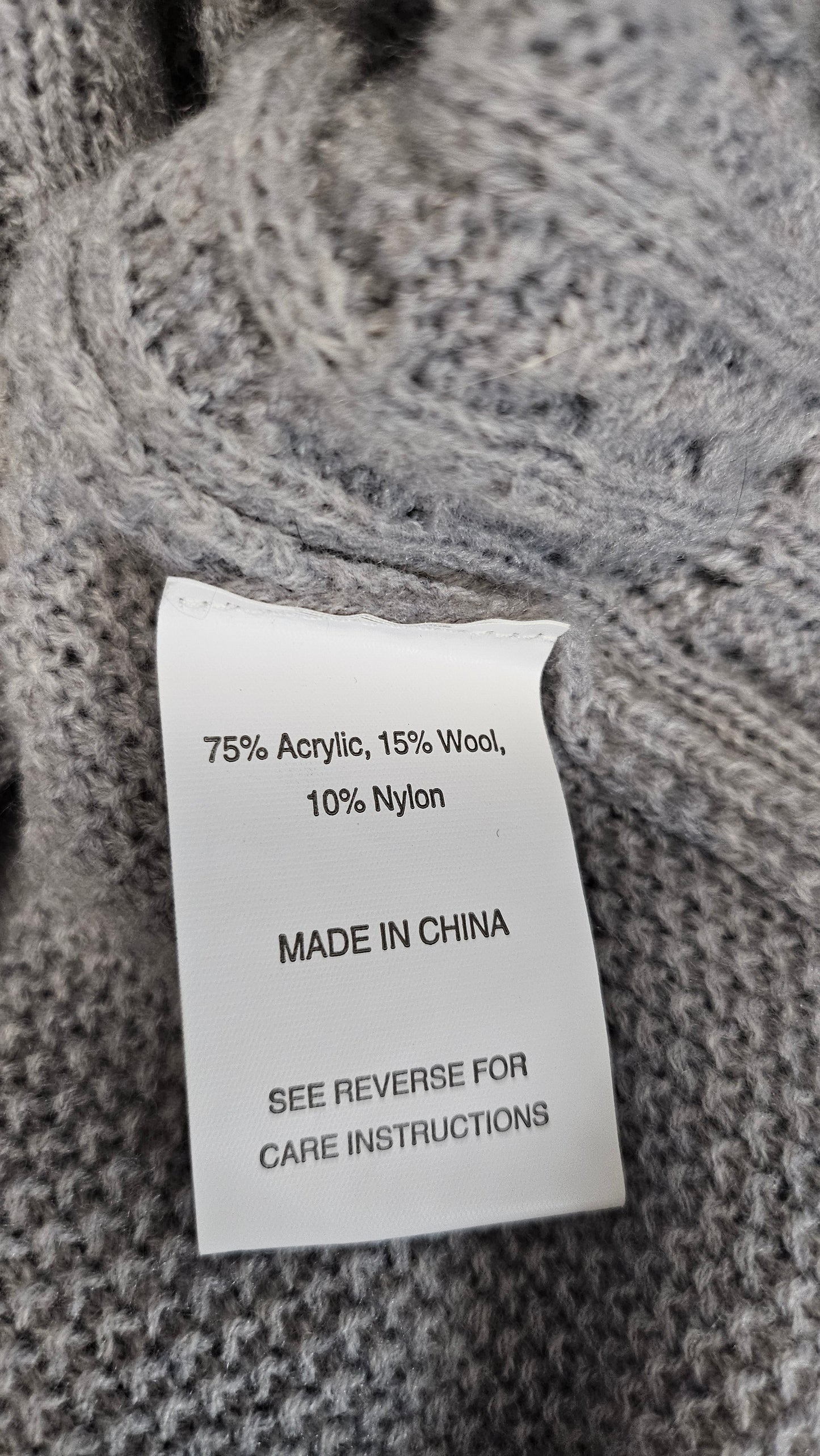 Ida The Label Grey Cable Knit BNWT (12)