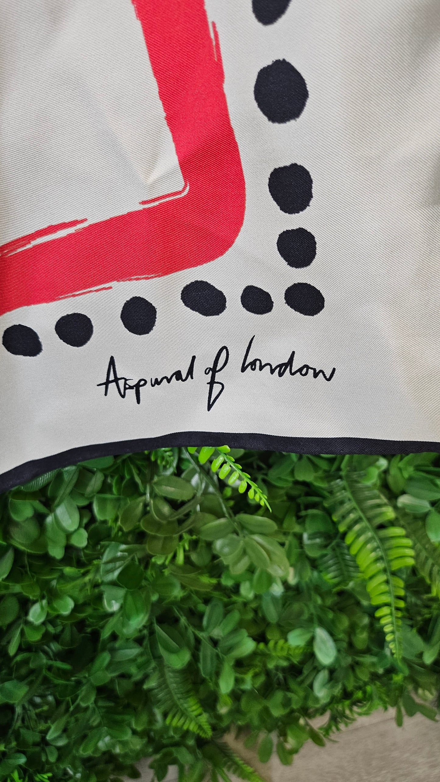 Aspinal of London Pattern 3 Ladies Silk Scarf