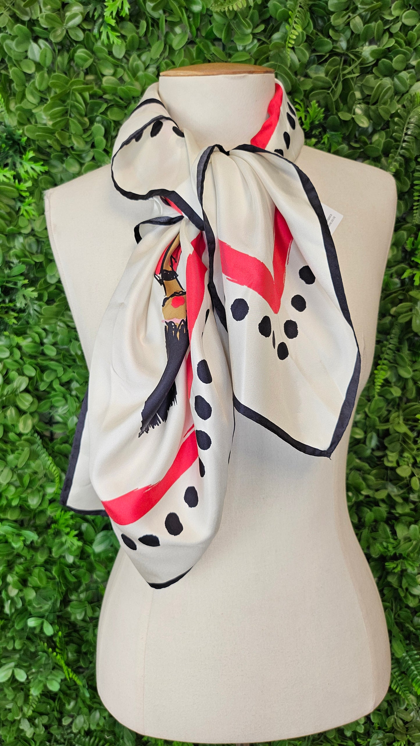 Aspinal of London Pattern 3 Ladies Silk Scarf