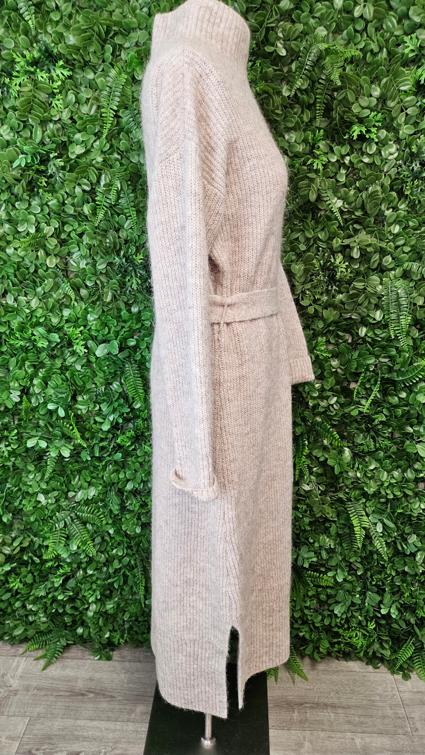 Knewe Oatmeal Knit Dress BNWT (12)