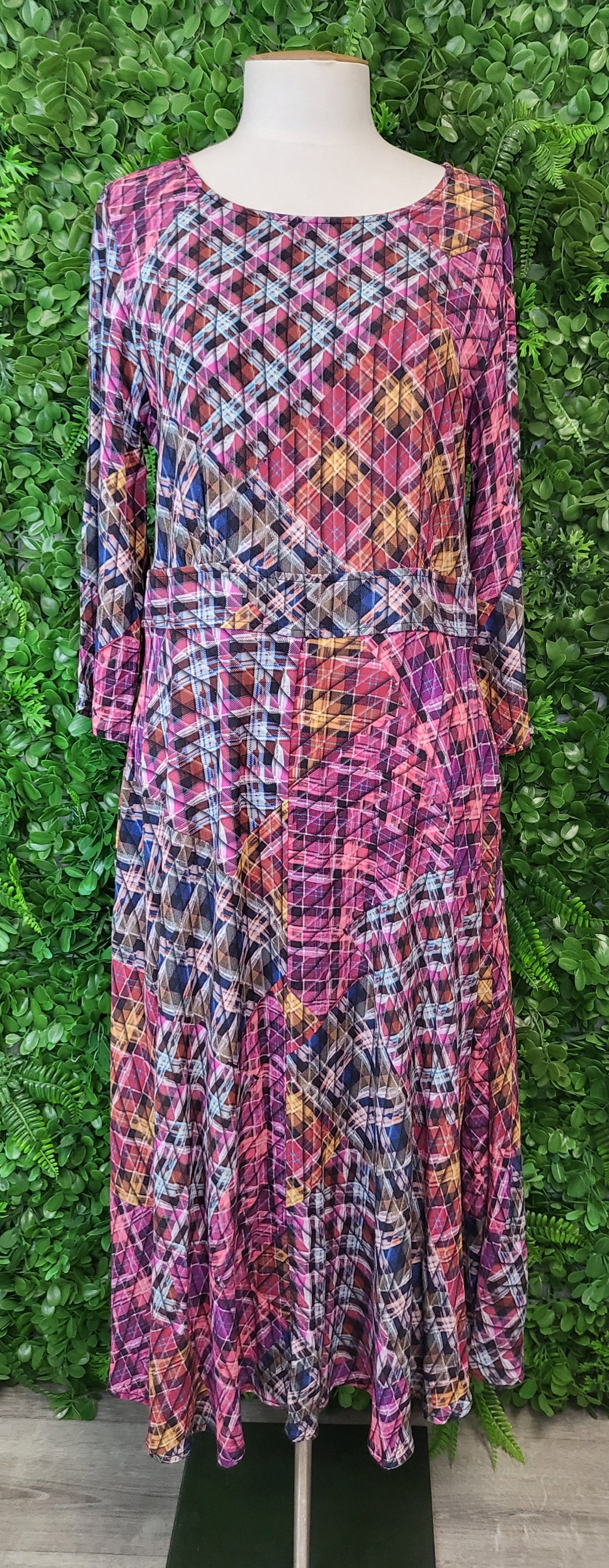 Blue Illusion Multi Maxi Dress (14)