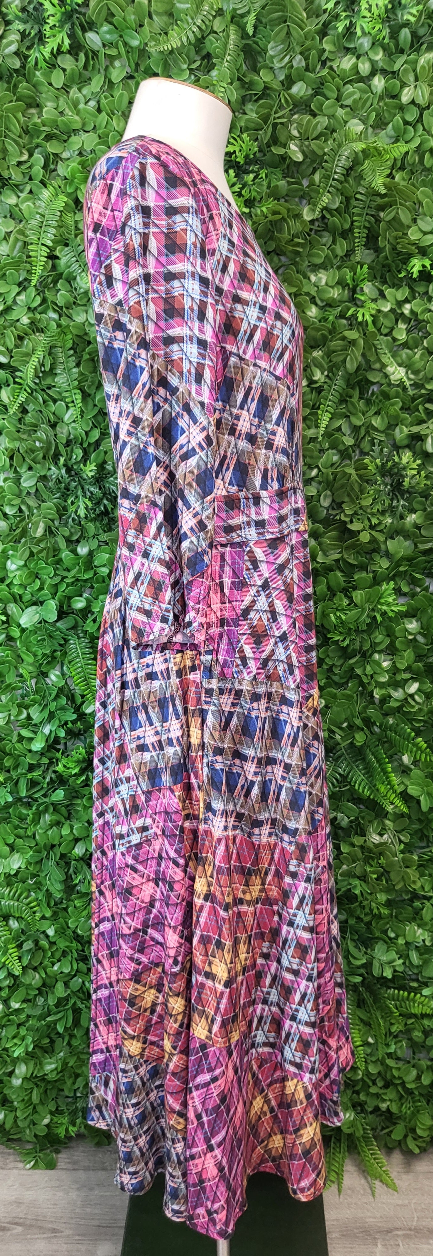 Blue Illusion Multi Maxi Dress (14)