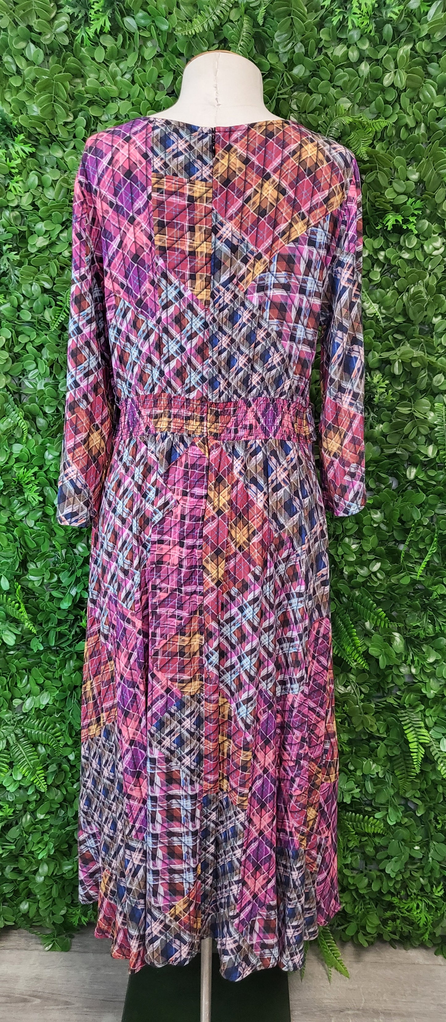 Blue Illusion Multi Maxi Dress (14)