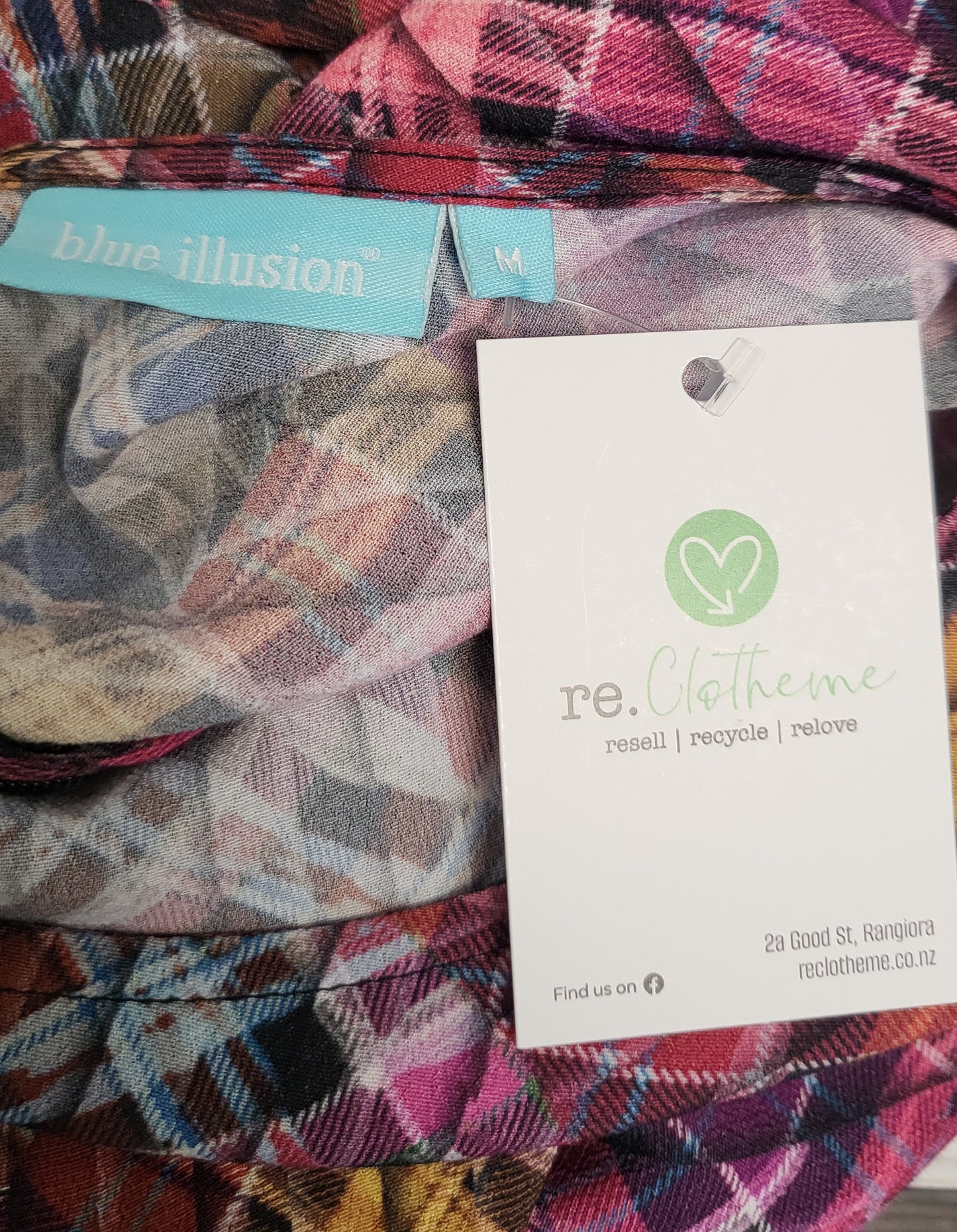 Blue Illusion Multi Maxi Dress (14)