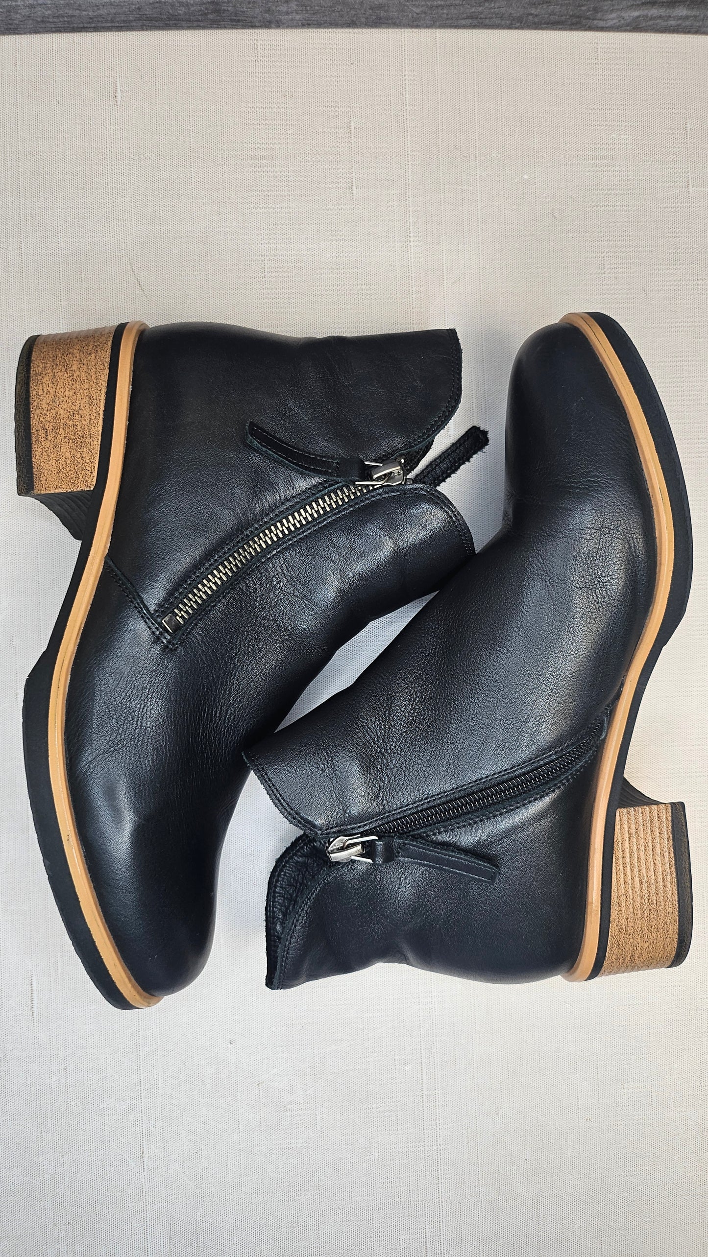Bresley Black Dolomite Leather Boot 39.5
