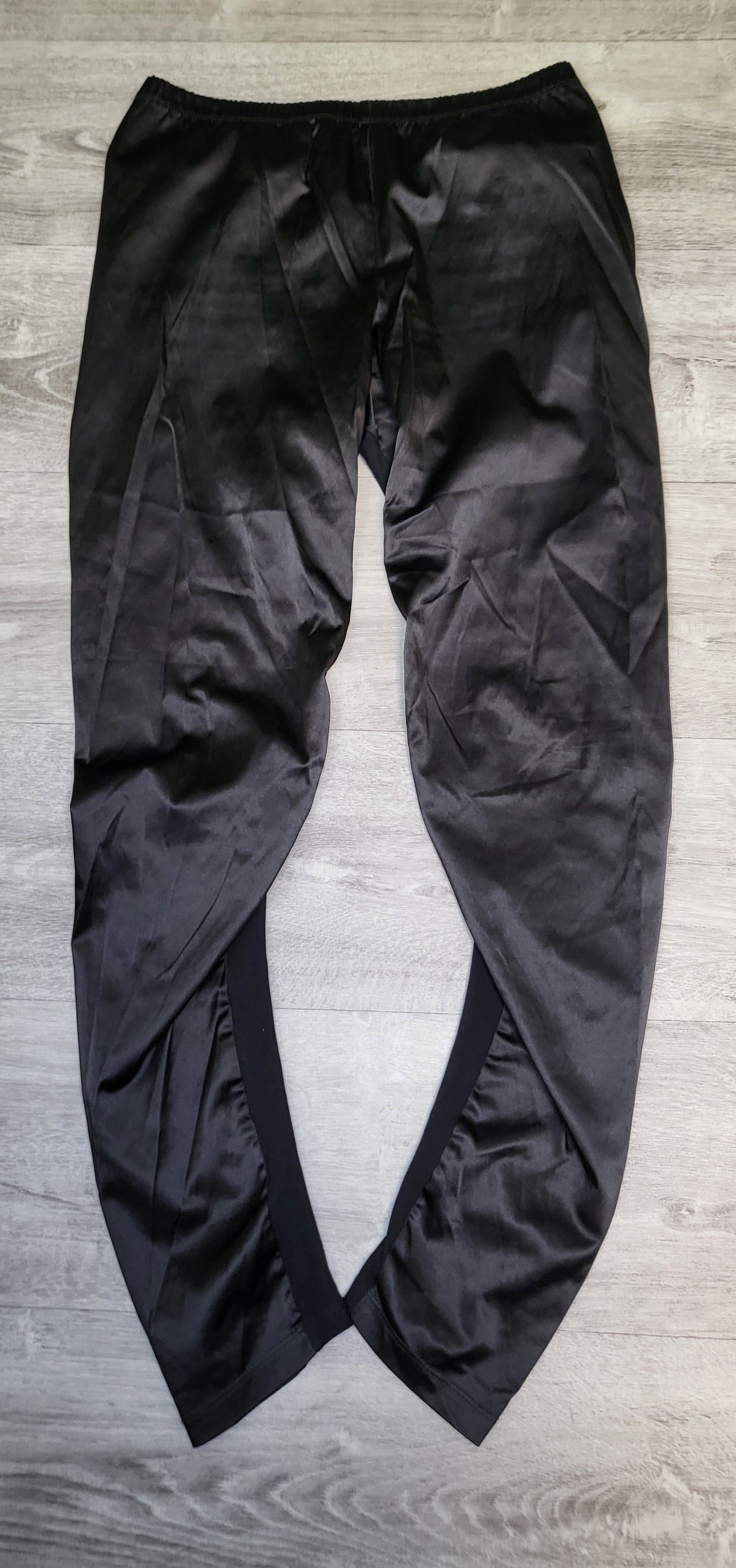 NYNE Black Sateen Contrast Pant (14)