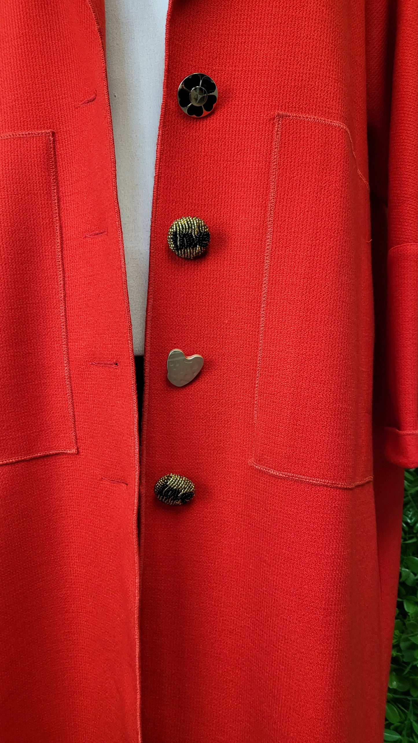 David Pond Red Calista Coat BNWT (10-14)