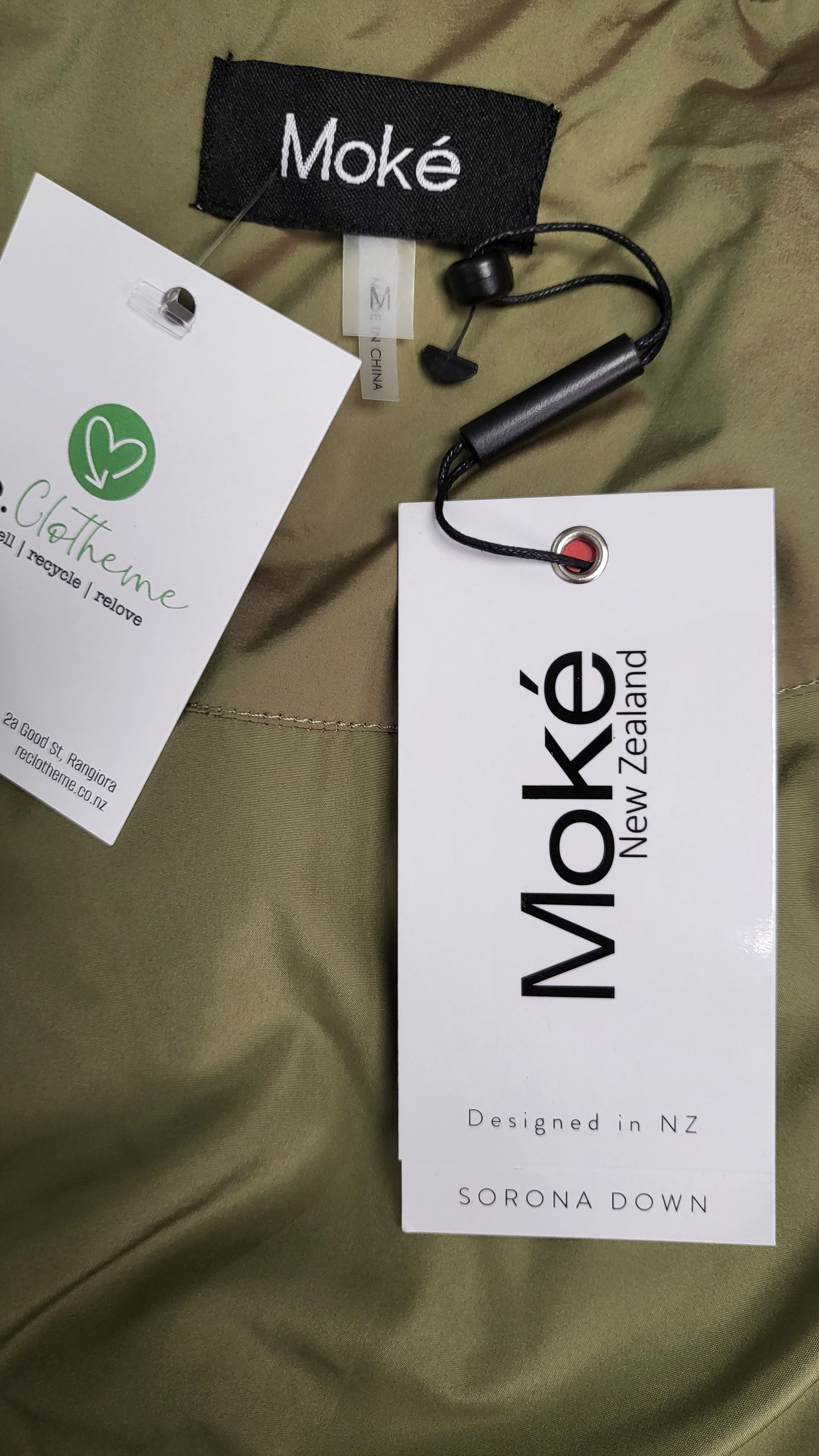 Moke Pistachio Long Vest (12-14)